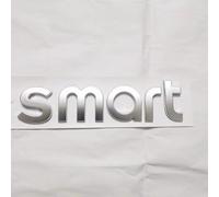 Autocollant Voiture pour Smart, Autocollant Décoratif pour Voiture Emblème Adhésif Badge Adhésif,Matte Silver