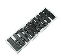 Autocollant Voiture pour Tesla Model3/Y/S/X Plaid, Autocollant Décoratif pour Voiture Emblème Adhésif Badge Adhésif,Black