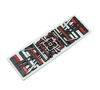 Autocollant Voiture pour Tesla Model3/Y/S/X Plaid, Autocollant Décoratif pour Voiture Emblème Adhésif Badge Adhésif,Multi-Colored