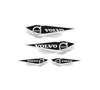 Autocollant Voiture pour Volvo, Autocollant Décoratif pour Voiture Emblème Adhésif Badge Adhésif