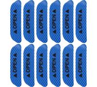 autocollant voiture réflecteur Bleu Porte Ouverte signer Ruban réfléchissant 12pcs