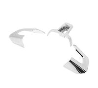 Autocollant Volant, Qiilu 3 pièces de Couverture d'autocollant de Volant de Voiture Chrome pour 6//