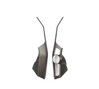 Autocollant volant voiture Pour Land pour Cruiser LC300 2022 2023 Garniture intérieure bois pêche Couverture de tête d'engrenage Cadre volant Autocollant poignée porte voiture