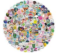 Autocollants 223 Pièces - Stickers Drôles pour Adolescents, Filles, Enfants, Adultes | Parfait pour Ordinateur Portable, Bouteille, Planche à roulettes, Voiture, iPhone en Vinyle