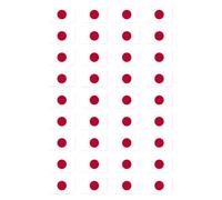 Autocollants : 25 x 15 mm, 36 pièces - Drapeau - Japon - JP - pour voiture, valise, ordinateur portable et plus encore
