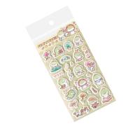 Autocollants 3D | Animaux Cartoon DIY Amusants Réutilisables,Autocollants Animaux Mignons pour | pour Maison Bureau École Agenda Organiseur