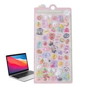 Autocollants 3D Animaux Pour - Gommettes En Relief Effet Gonflé, Collection Décorative À Thème Animalier Mignon, Matériau Vinyle Imperméable Haute Résistance | Utilisation Dans Albums Souvenir