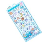 Autocollants 3D Animés - Mini autocollants décoratifs d'animaux | pour cahier, scrapbooking, journal portable, travaux manuels, adultes