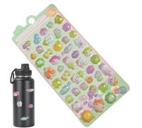 Autocollants 3D, autocollants amusants et mignons 3D - Autocollants animaux adhésifs pour travaux manuels et décoration, pour fête d'enfants, salle de classe, journalisation, scrapbooking, étui de