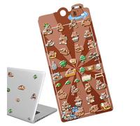 Autocollants 3D, autocollants Capybara à forte adhérence - Petits autocollants mignons pour | pour ordinateurs portables, fêtes, anniversaires, activités de classe, récompenses, travaux