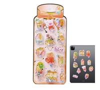 Autocollants 3D - Autocollants pour | Fun Craft, 9,06 pouces Water Shake Deckes, Stickers pour Album | Pour Téléphone Scrapbooking, Journal, Planificateur, M