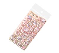 Autocollants 3D - Autocollants réutilisables à faire soi-même | Autocollants animaux mignons autocollants amusants | Pour l'école, la salle de classe, les travaux manuels, le scrapbooking, le cahier