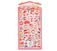 Autocollants 3D de dessin animé - Petits autocollants en PVC mignons, autocollants artisanaux kawaii | Mini pack d'autocollants décoratifs pour scrapbooking, journal, étui de téléphone, artisanat pour