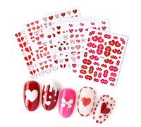 Autocollants 3d De Nail Art Avec Lettres De L'alphabet Anglais",D¿¿Calcomanies Adh¿¿Sives De Manucure,Couleur Or Et Argent,Curseur De Mot Color¿¿,"D¿¿Cor - Type Nlz261-S1(6pcs)