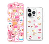 Autocollants 3D | Décalcomanie Douce Animaux pour Papeterie | Autocollants pour Scrapbooking | pour Téléphone Ordinateur Portable Bagages Artisanat Fête Prix Salle de Classe