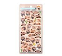 Autocollants 3D,Décalcomanie Esthétique Japonaise à Adhésion Forte - Autocollants Mignons Mini 3D - Pour Filles Garçons Tout-Petits Halloween Scrapbook Journal Artisanat Cadeaux De Fête Garnitures De