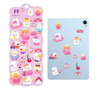 Autocollants 3D - Décalcomanies D'animaux Doux,Autocollants pour Scrapbooking,pour les les Adultes l'Artisanat la Classe l'École le Téléphone la Valise la Bouteille d'Eau