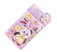 Autocollants 3D - Décalque 3D pour ordinateur portable - Autocollants pour Scrapbook avec design de ventre doux - Enfants adultes récompense en classe ordinateur portable Skateboard Agenda ordinateur