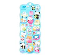 Autocollants 3D - Décalque Animaux Doux et Amusants pour Bagages,Stickers Pour Ordinateur Portable | pour les les Adultes l'Artisanat la Classe l'École le Téléphone la Valise la Bouteille d'Eau