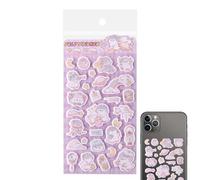 Autocollants 3D - Décoration amusante d'animaux de dessin animé, autocollants d'animaux mignons autocollants amusants | pour la maison, l'école, le bricolage, le scrapbooking, le journal , les