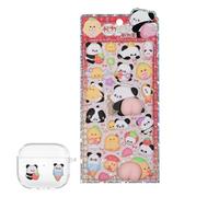 Autocollants 3D - Décorations Autocollantes Panda Derrière | Décalcomanies Carnet Animaux | pour Étui Téléphone Scrapbooking Ordinateur Portable Bricolage Garçons Filles Femmes Cadeaux