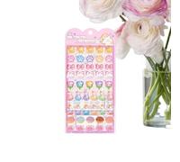 Autocollants 3D en relief - Autocollants à bulles, papillon, tortue, mignon, mini dessin animé, en relief, scrapbooking, planificateurs, cahiers, étui de téléphone, artisanat, ordinateur portable