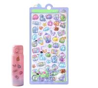 Autocollants 3D En Relief | Autocollants Animaux Mignons Esthétiques,Mini Décalcomanies | pour Scrapbooking Coque Phone Carnet Journal Laptop Garçons Filles Adultes Cadeaux Fête Récompenses Classe