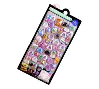 Autocollants 3D flottants - Autocollants 3D mignons lumineux pour enfants | Autocollants de filles de dessins animés | Pour cahiers, étuis, tasses, école, salle de classe, récompense, fête, artisanat