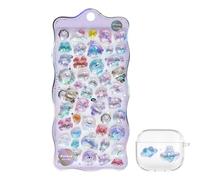 Autocollants 3D flottants - Matériaux artistiques 3D et petits, autocollants pour animaux petits - pour livres de texte, étuis scolaires, récompenses fête, bricolage, décoration anniversaire, verres