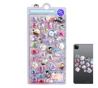 Autocollants 3D | Fournitures D'art 3D Lumineuses | Autocollants Animaux Pour Scrapbook - Pour Livres D'étui, Tablettes, Tasses D'école Maternelle Salle De La Fête Artisanat Décoration