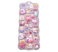 Autocollants 3D - Jouets Adhésifs Mignons | Autocollants Ours Pour Coque De Téléphone Jouets Créatifs,Pour Adultes Journal Carnet Scrapbook Portable Etui Téléphone Bouteille d'Eau