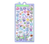 Autocollants 3D Mignons | Autocollants Animaux Mignons Esthétiques | Mini Décalcomanies - Pour Coque Téléphone Carnet PC Portable Artisanat Adultes Cadeaux Fête Récompenses Classe