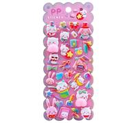 Autocollants 3D Mignons - Cul d'animaux Doux pour | Lot d'autocollants Kawaii Marshmallow Mignons pour Planificateur ludique pour Journal Craft Stickers Art Set avec thèmes de