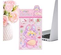 Autocollants 3D Mignons Décalcomanie pour Téléphone Style Soft Girl