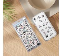 Autocollants 3D Mignons - Stickers Animaux Pour Agendas Et Carnets | Thème Panda Et Chien En PVC Mousse | Pour, Adultes, Ordinateurs Portables Et Bouteilles