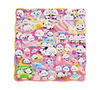 Autocollants 3D Panda Petit - Lot de 2 coques de téléphone surélevées, autocollants pour cahier, planificateur de scrapbooking, fournitures de fête, récompenses en classe | Multipurpose Outdoor Indoor
