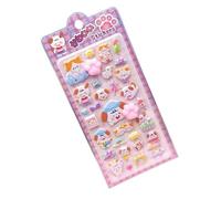 Autocollants 3D pour | Autocollant puissant sur le thème des empreintes de pattes | Petits autocollants mignons de dessin animé, pour, filles, garçons, ordinateur portable, bouteille