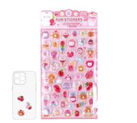 Autocollants 3D pour - Décorations adhésives, scrapbooking, amusant avec des autocollants de voitures, lettres, chiffres, dinosaures, étoiles, alphabet et plus encore pour ordinateurs portable