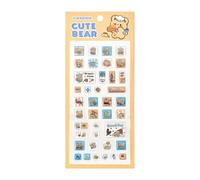 Autocollants 3D pour enfants - Autocollants imperméables inspirants dessins animés, animaux | Scrapbooking pour agenda scolaire, ordinateur portable, gourde pour téléphone, garçons, filles, accessoire