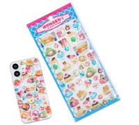 Autocollants 3D pour étui de téléphone | autocollants décoratifs, autocollants pour journal des | pour artisanat, fête, salle de classe, journal, étui pour téléphone, carnet de notes