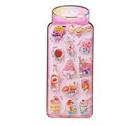 Autocollants 3D pour étui de téléphone, autocollants esthétiques avec eau agitable, autocollants pour album et agendas - pour téléphone portable, scrapbooking, journal, planificateur, agenda, journal