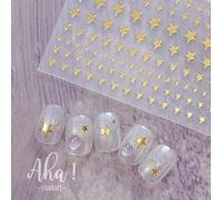 Autocollants 3d Pour Nail Art",D¿¿Calcomanies Pour Manucure,Couleur Or/Argent,Lune/¿¿Toile/Croix,Effet Bronzage,Curseur Laser,8x10cm,"1 Pi¿¿Ce #N2