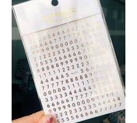 Autocollants 3d Pour Nail Art",Décalcomanies Pour Ongles,26 Lettres De L'alphabet Anglais,"1 Pièce #F