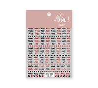 Autocollants 3d Pour Ongles",8x10cm,1 Pièce,Stickers Adhésifs,Tulipe,Printemps,Été,Détruire,Bouquet D'andrflower,"Aha Kawaii Ours Arc-En-Ciel - Type Nk149-[Aha062]-01