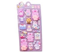 Autocollants 3D pour - Pattes de Chat Qui Brillent Dans Le Noir - Stickers 3D à presser motifs animaux | Pour garçons adolescents étudiants scrapbooking PC portable coque téléphone