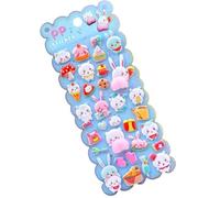 Autocollants 3D pour | PVC drôles réutilisables | Amusant Scrapbooking Autocollants pour animaux | Pour la salle de classe Scrapbooking Journal Travailleurs Ordinateur Ordinateur Anniversaire