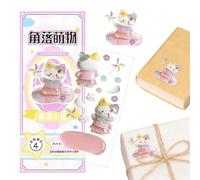Autocollants 3D pour - Résine 3D empilable - Autocollants d'animaux empilés pour loisirs créatifs, scrapbooking, journal, cahier, adolescents, adultes, garçons et filles