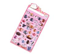 Autocollants 3D Pour Scrapbooking | Décalcomanies Esthétiques Oiseaux et Lapins - Autocollants d Artisanat Ours - Pour Album Photo Journal Agenda Téléphone Portable Bouteille d'Eau Planificateur Carne