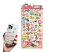 Autocollants 3D Pour Scrapbooking,Décalcomanies Style Japonais Pour Ordinateur,Décalcomanies pour Coque de Téléphone Portable | Pour Étudiants Artistes Enseignants Collectionneurs Designers