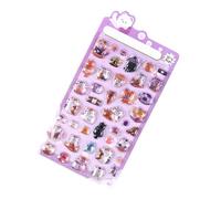 Autocollants 3D pour scrapbooking - Ornements de lapin, ours, chat, animal, journal, scrapbooking, téléphone, bouteille d'eau, planificateur, ordinateur portable